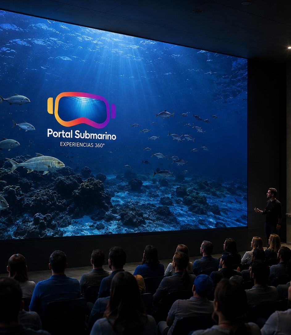 Experiencia inmersiva Portal Submarino